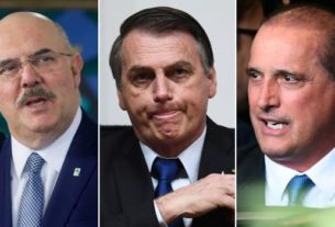 Milton Ribeiro, Jair Bolsonaro, Onyx Lorenzoni: diversos membros do governo foram infectados pelo novo coronavírus.