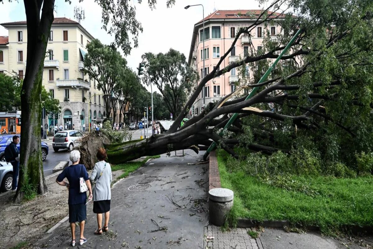 PIERO CRUCIATTI/AFP/METSUL METEOROLOGIA