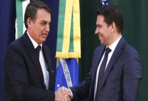 Jair Bolsonaro e Alexandre Ramagem (Crédito: Agência Brasil/Valter Campanato)
