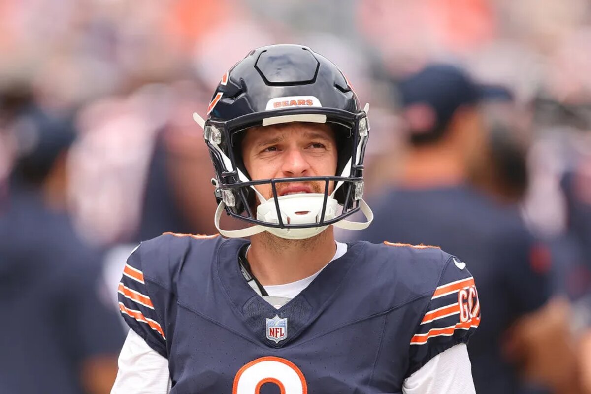 Cairo Santos vem fazendo grande temporada pelo Chicago Bears, mas não foi convocado para o Pro Bowl — Foto: Michael Reaves/Getty Images