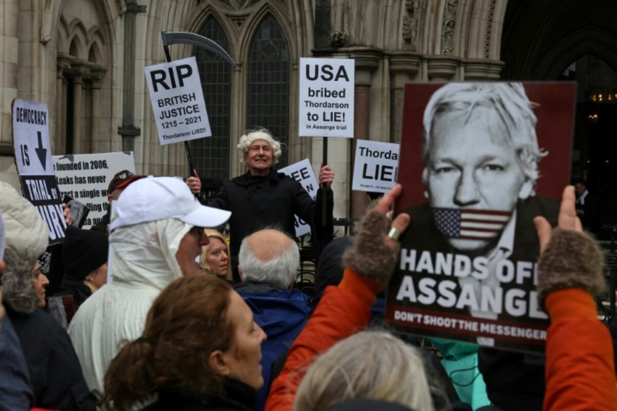 Washington indiciou Julian Assange, o fundador do WikiLeaks, pela publicação de centenas de milhares de documentos militares e diplomáticos secretos - AFP